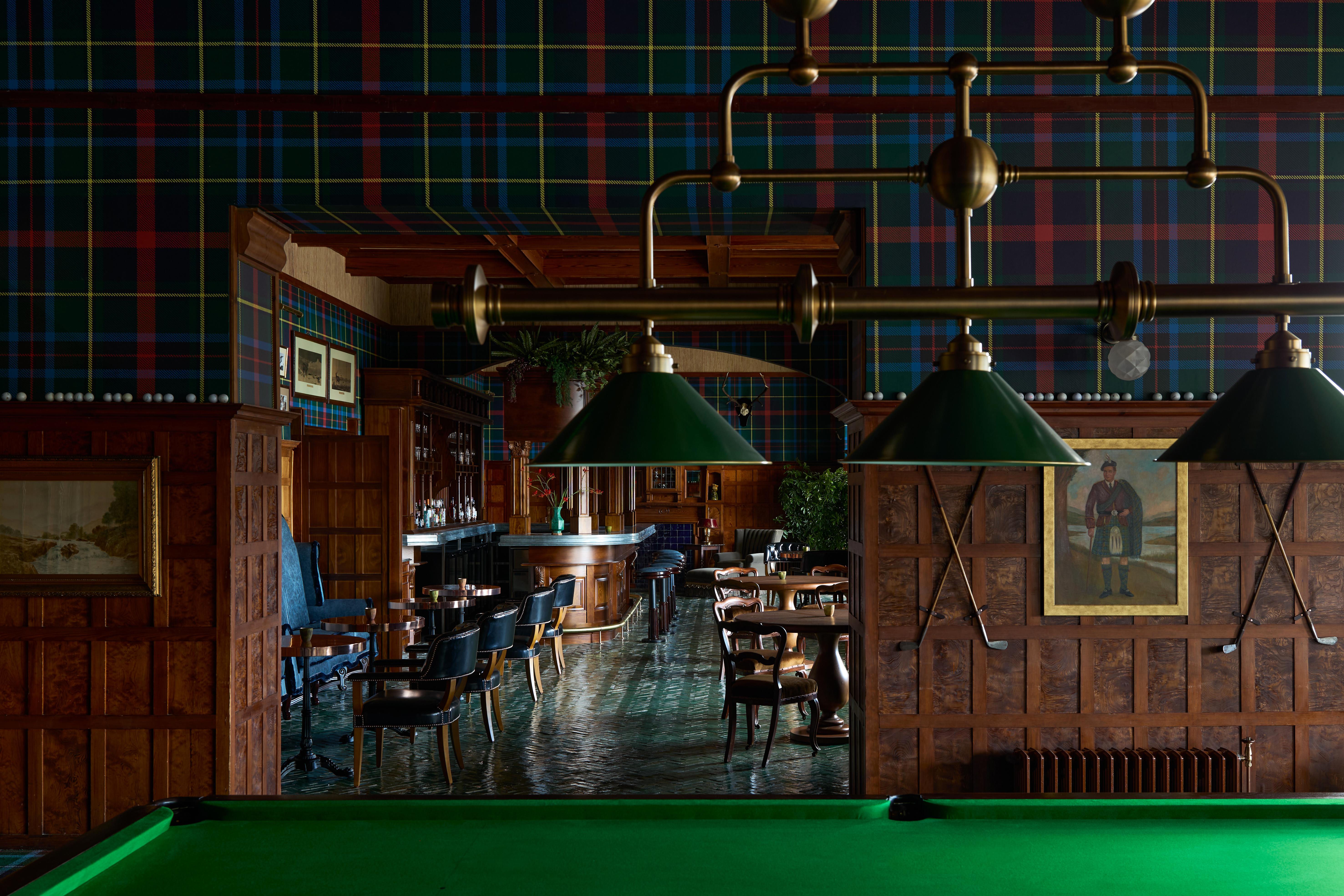 Dornoch Station Hotel Exterior photo The Snooker Room